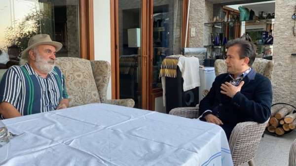 Tuzla Belediye Başkanı Yazıcı'dan Halil Sezai'nin darp ettiği yaşlı adama ziyare