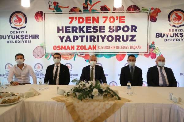 Başkan Zolan: '6 yılda 245 bin kişiye ücretsiz spor kursu verdik' 