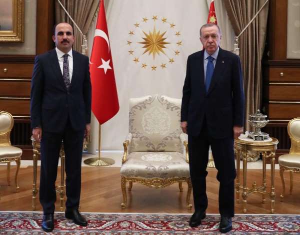 Başkan Altay, Cumhurbaşkanı Erdoğan ile görüştü 