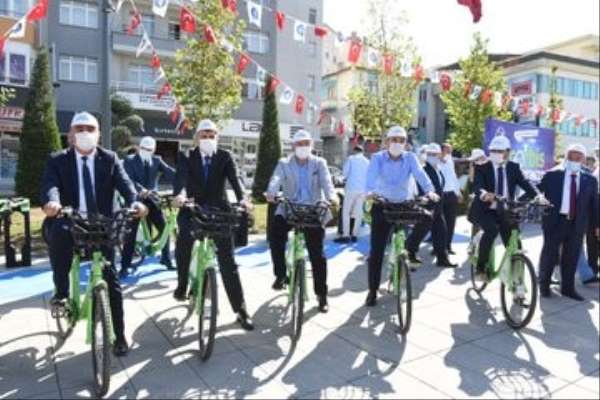 Spora teşvik edecek trafiği rahatlatacak proje hayata geçti 