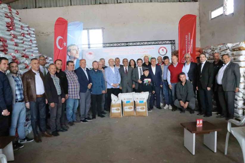 Soya üreticilerine tohum desteği