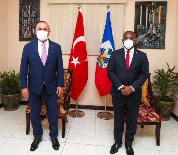 Dışişleri Bakan Mevlüt Çavuşoğlu, Haiti'de 