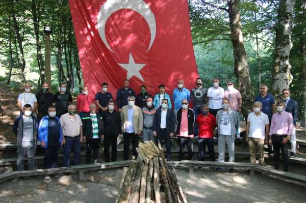 Spor muhabirleri Diriliş-2 Gençlik kampında buluştu 