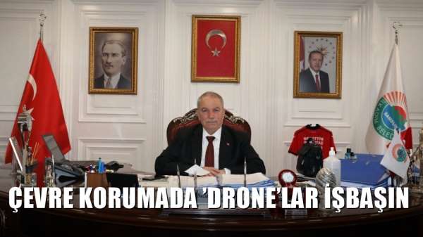 Çevre korumada 'drone'lar işbaşında 