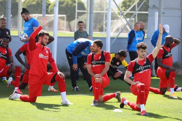 Sivasspor'da Erzurum hazırlıkları sürüyor 