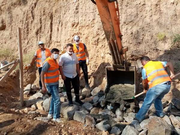 Nazilli Belediyesi Gedikaltı Mahallesi'nde çalışmalara başladı