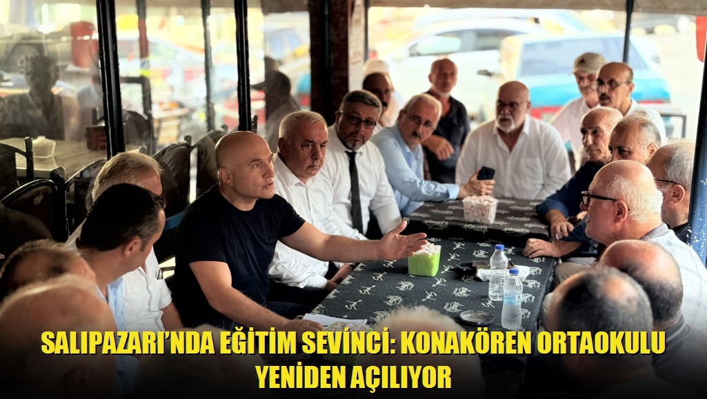 Salıpazarında Eğitim Sevinci: Konakören Ortaokulu Yeniden Açılıyor
