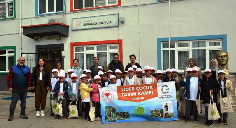İlimizde Lider Çocuk Tarım Kampı Düzenlendi