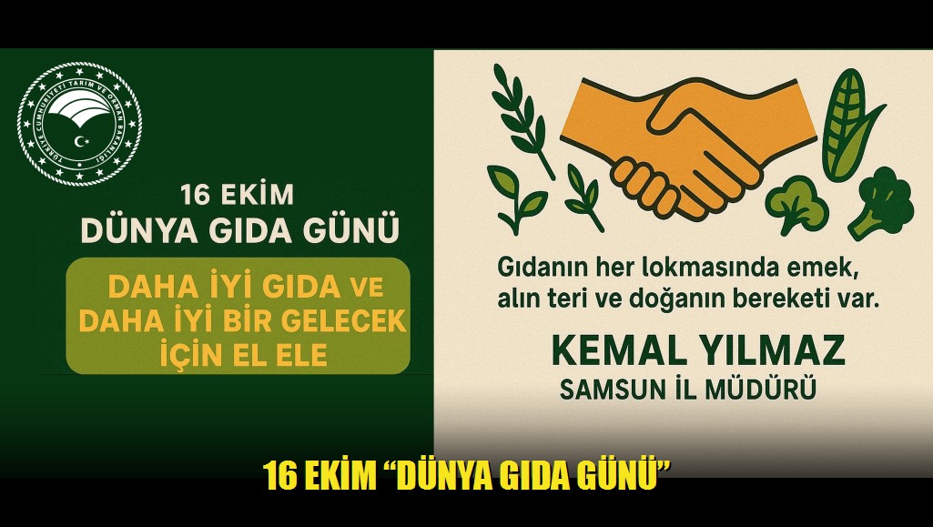 16 Ekim Dünya Gıda Günü