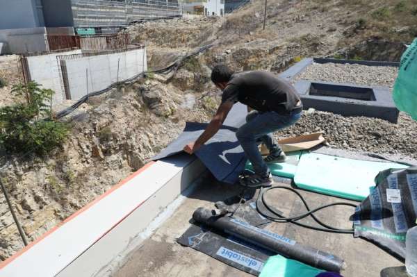 Cephanelik Spor Tesisleri'nde kapsamlı bakım çalışması başlatıldı 