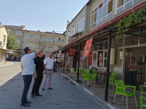 Saruhanlı Belediyesi mahalleleri güzelleştiriyor 