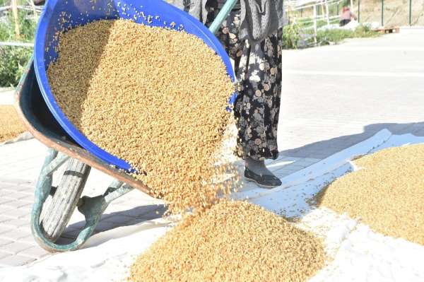 Mamak'ta dev kazanlar kuruldu bulgur kaynatma geleneği sürüyor 