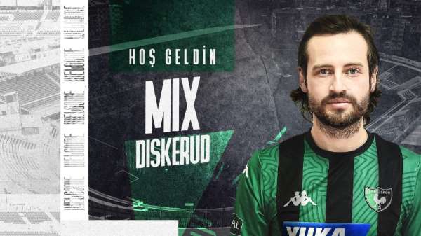 Mix Diskerud, 1,5 yıllığına Denizlispor'da 