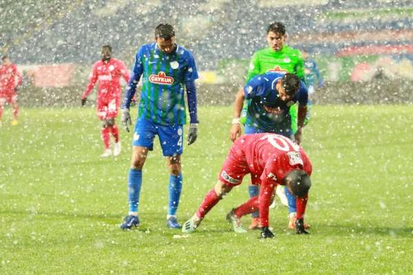 Çaykur Rizespor: 3 - Gaziantep FK: 0 (Maç sonucu) 