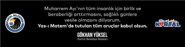 Kartal Belediye Başkanı Yüksel: 'Muharrem ayı yasın ve lokmanın paylaşılmasıdır'