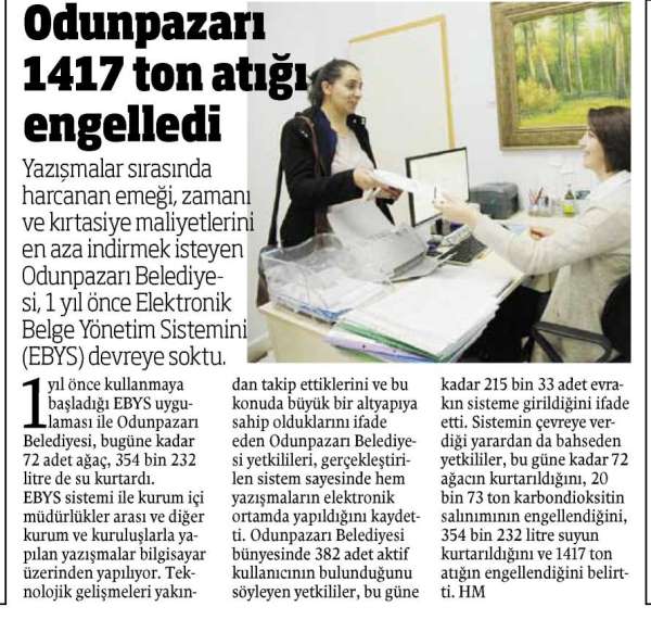 Odunpazarı Belediyesi Türkiye'ye örnek oldu 