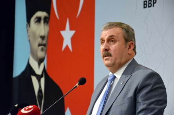 BBP Genel Başkanı Destici, partisinin 12'nci Olağan Kongresi'nde konuştu 