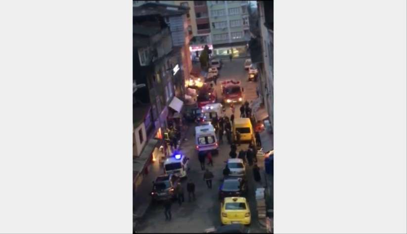 Rize'de evde tüp patladı: 2 yaralı