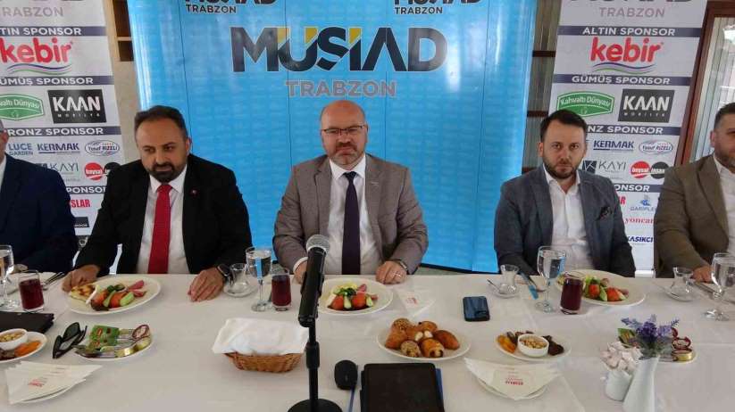 MÜSİAD Trabzon Şubesi'nin yeni Başkanı İskenderoğlu basınla buluştu