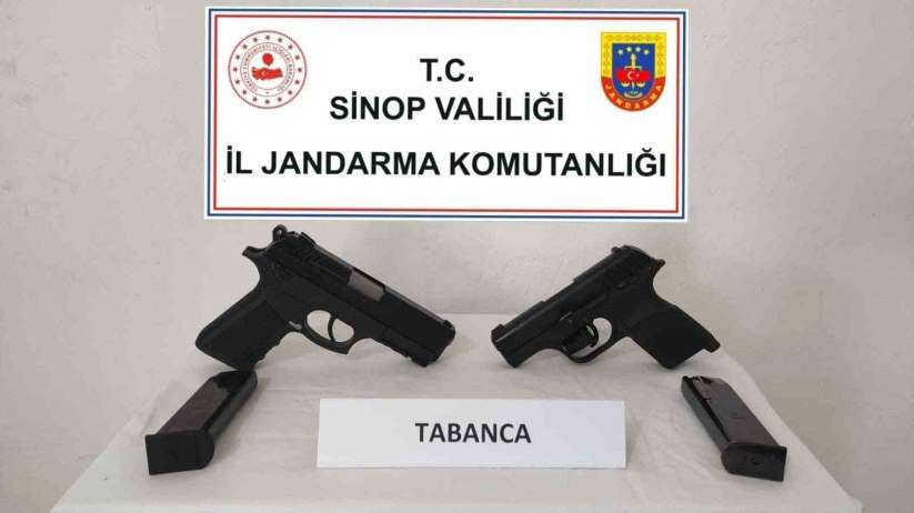 Sinop'ta silah kaçakçılığı operasyonu - Sinop haber