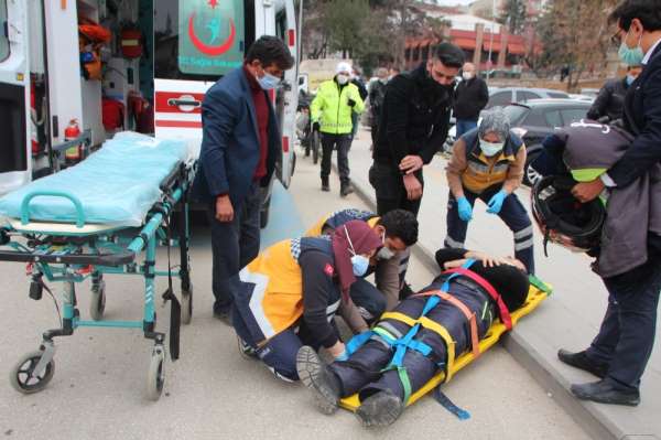 Bilecik'te trafik kazası, 1 kişi yaralandı