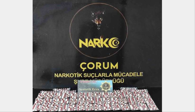 Çorum polisinden uyuşturucu operasyonu