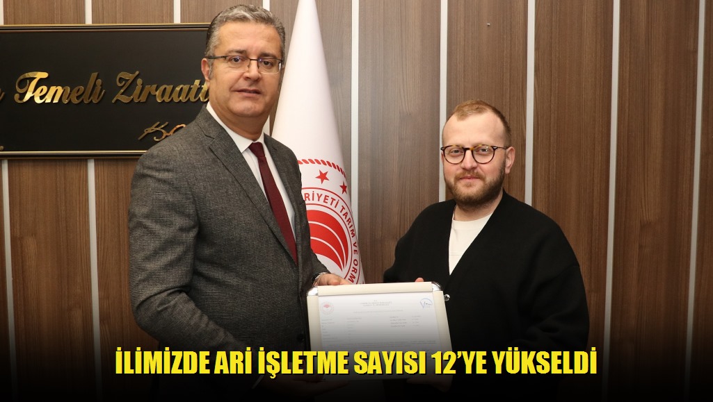 İlimizde Ari İşletme Sayısı 12ye Yükseldi
