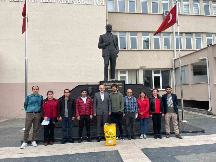 Örtü altı yetiştiriciliği yapan üreticilere gübre desteği