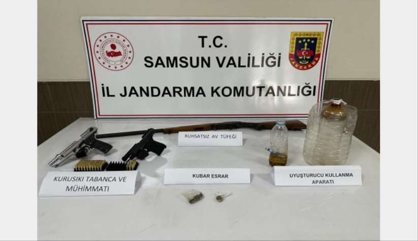 Çarşamba'da uyuşturucu operasyonu: 13 gözaltı