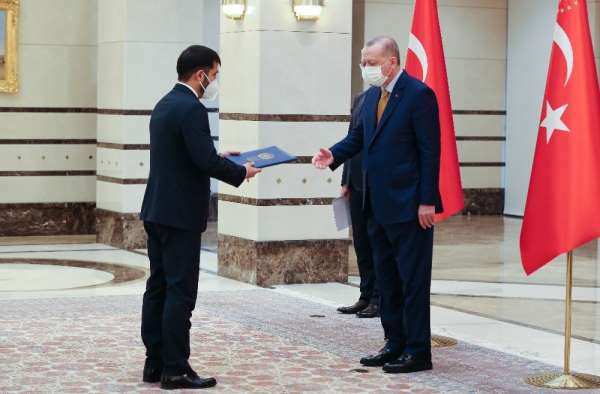 Cumhurbaşkanı Erdoğan, Afganistan Büyükelçisini kabul etti