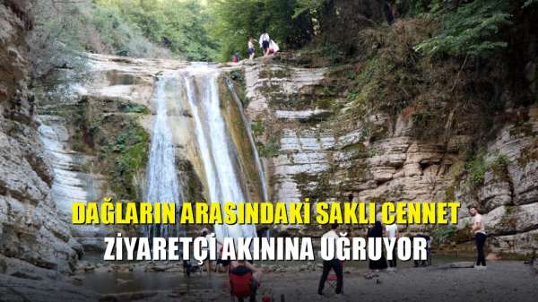 Dağların arasındaki saklı cennet ziyaretçi akınına uğruyor