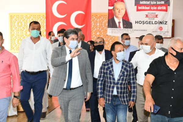 MHP Adana'da 6 ilçede kongre yaptı