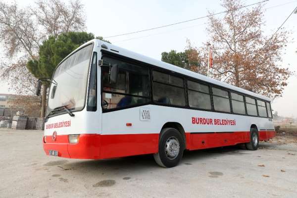 İzmir Büyükşehir Belediyesi, Burdur Belediyesi'ne otobüs hibe etti 