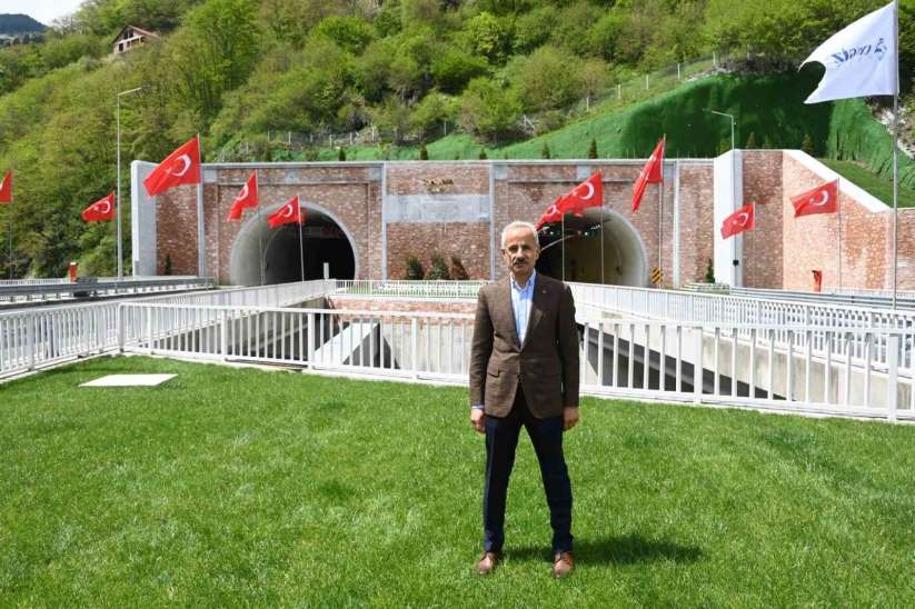 Yeni Zigana Tüneli'nden 1,5 ayda 251 bin araç geçti - Trabzon haber