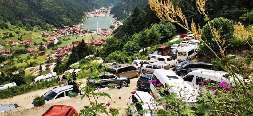 Uzungöl'de Kurban Bayramı tatili yoğunluğu - Trabzon haber
