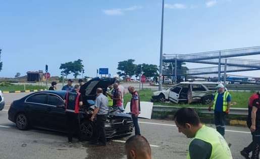 Galatasaraylı futbolcu Barış Alper Yılmaz trafik kazası geçirdi - Giresun haber