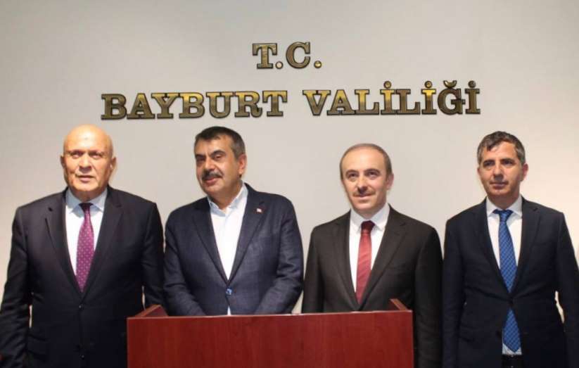 Milli Eğitim Bakanı Tekin Bayburt'ta