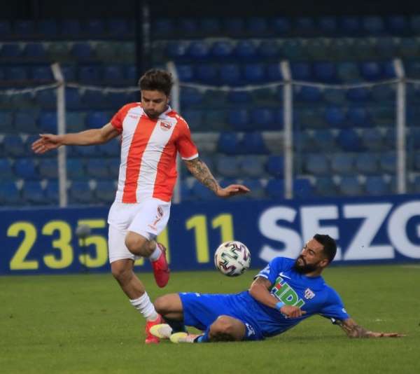 TFF 1. Lig: Adanaspor: 1 - Bandırmaspor: 2