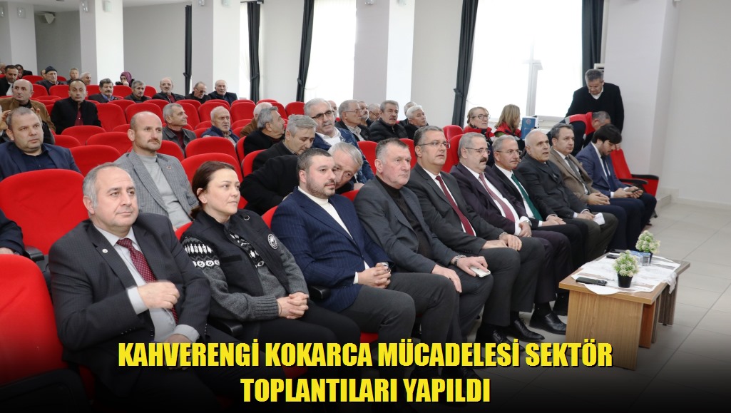 Kahverengi Kokarca Mücadelesi Sektör Toplantıları Yapıldı