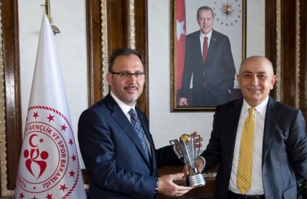 Süleyman Hurma'dan Bakan Kasapoğlu'na ziyaret