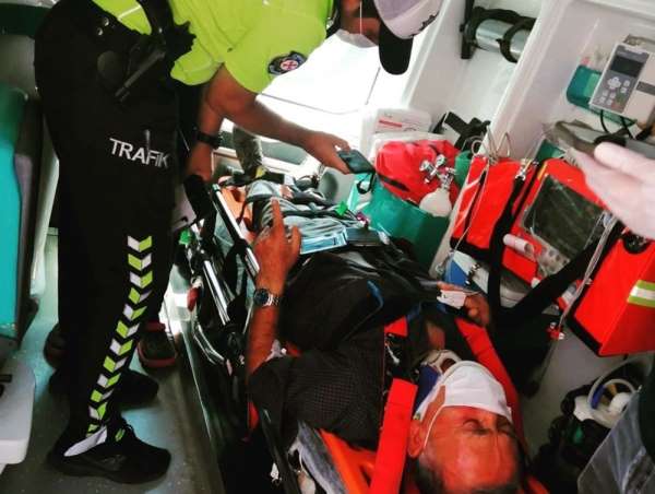 Van'da trafik kazası; 1 yaralı