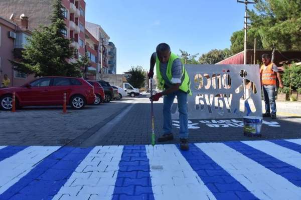 Çan Belediyesinden trafiği rahatlatacak uygulama