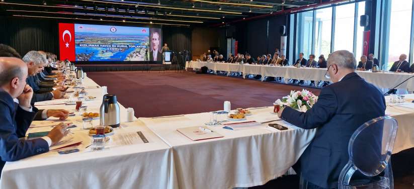 Samsun'da "Kızılırmak Havza Su Kurulu 2025 Yılı Toplantısı" Yapıldı.