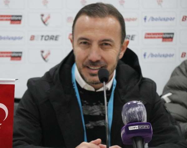 Boluspor - Adana Demirspor maçının ardından