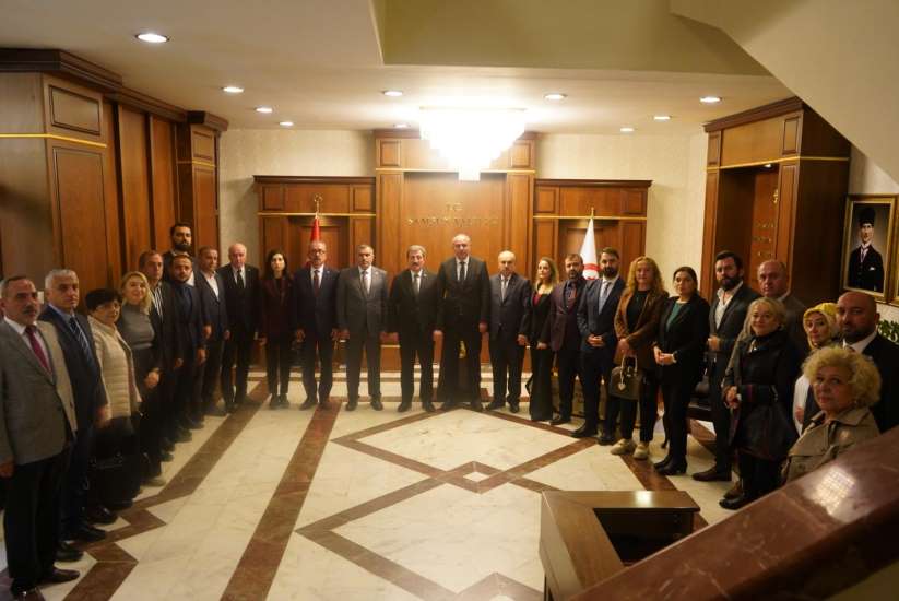 MHP İl Başkanlığı Yeni Yönetiminden Vali Orhan Tavlı'ya Ziyaret - SAMSUN haber