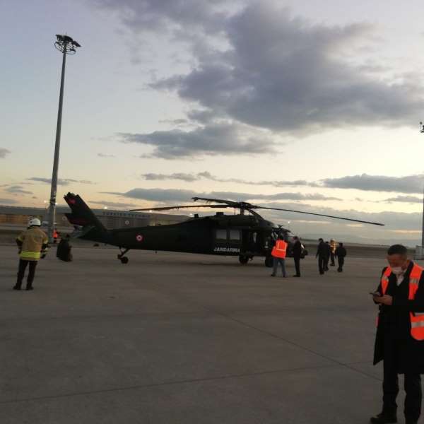 Sabiha Gökçen Havalimanı'nda askeri helikopter kazası