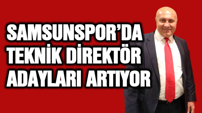 Samsunspor'da teknik direktör adayları artıyor