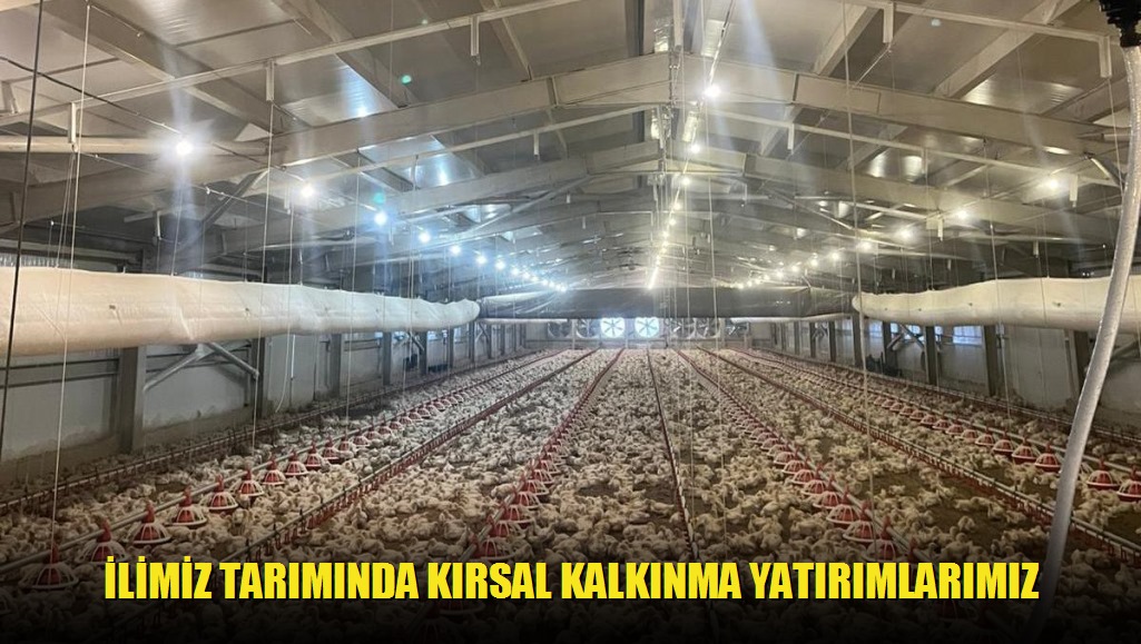 İlimiz Tarımında Kırsal Kalkınma Yatırımlarımız