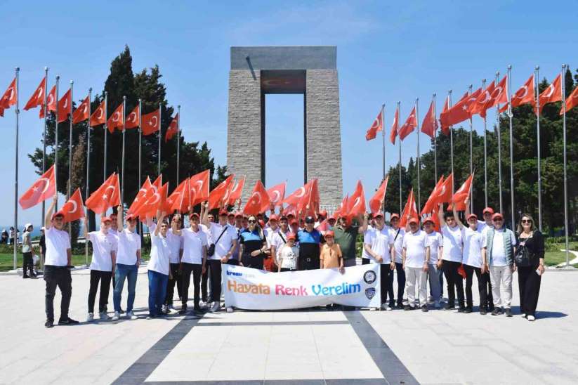 Kastamonulu öğrenciler Çanakkale'yi gezdi