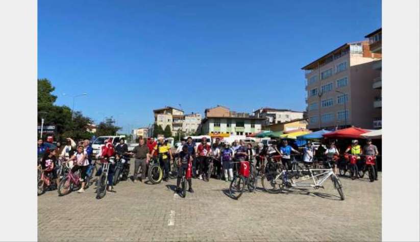 Giresun doğa ve sağlık için pedal çevirdi